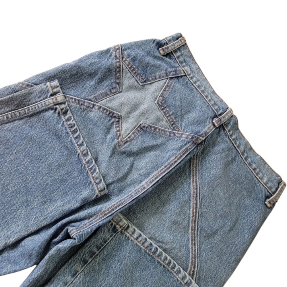 Reformation Blue Straight Leg Jeans